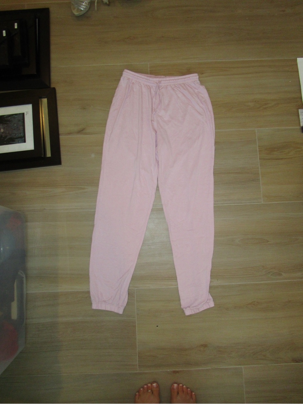 Pink Jogger Bottoms - Lightweight Comfort
